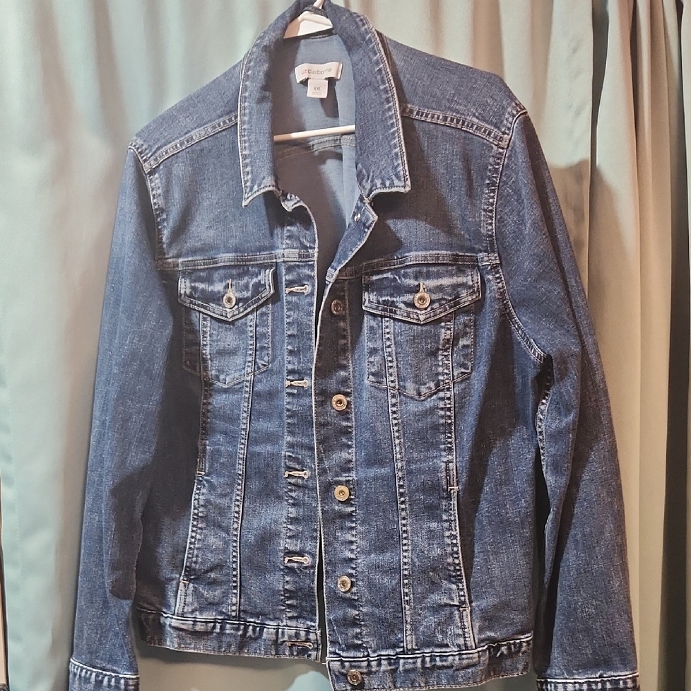 Liz Claiborne Classic Blue Jean Jacket